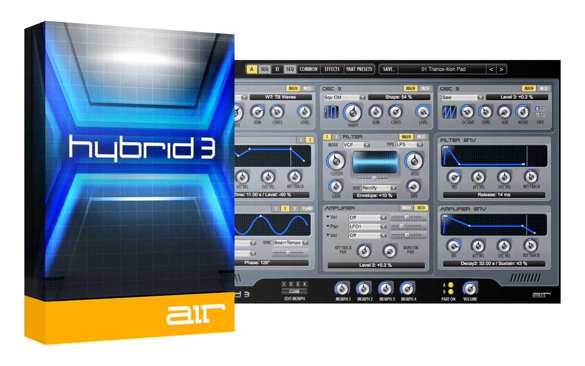 Air Music Technology Hybrid 3